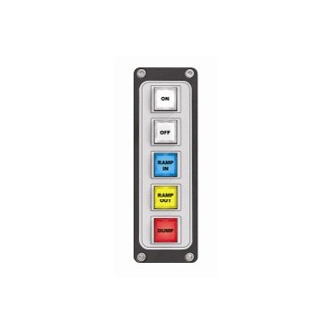 5-Button Film-Cap Switch Panel