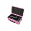 iSeries 2011-7 Two DSLR w/ Lenses Case (pink)